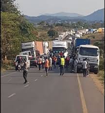 Truck drivers boycott work over COVID-19