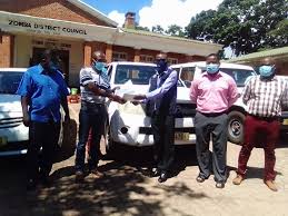 PCI offers Zomba District Council vehicles from Idai response project