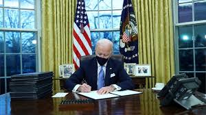 New US president signs orders to end ‘Muslim ban’, rejoin climate deal and World Health Organization New US president signs orders to end ‘Muslim ban’, rejoin climate deal and World Health Organization