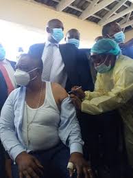 Zimbabwe launches Covid-19 vaccination Zimbabwe launches Covid-19 vaccination