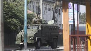 Heavy gunfire in Somali capital over protests