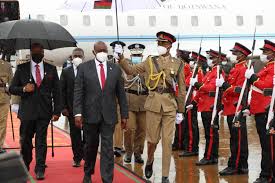 Botswana president visits Malawi