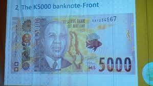 Malawi introduces 5000 kwacha