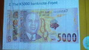 Malawi introduces 5000 kwacha Malawi introduces 5000 kwacha