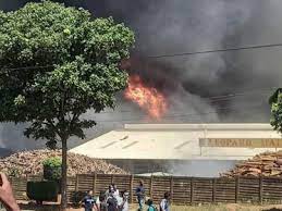 Fire guts Leopard Safety Matches Company