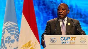 South Africa president urges West to deliver pledge to end coal South Africa president urges West to deliver pledge to end coal