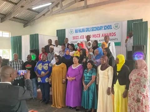 Mai Halima Girls Secondary School awards best performing students and staff