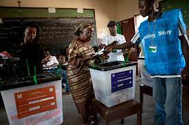 Liberians Vote in Elections Liberians Vote in Elections