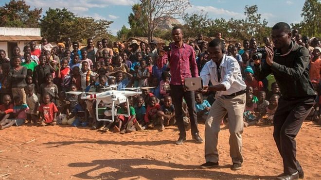 Malawi launches 1st humanitarian drone corridor in Africa