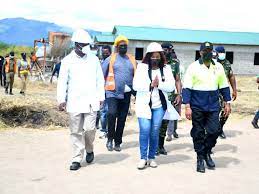 Vice president orders contractor to finish Machinga secondary school construction in two months Vice president orders contractor to finish Machinga secondary school construction in two months