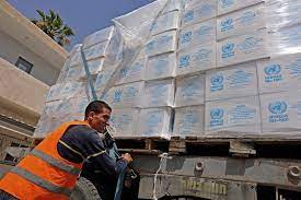 First convoys of humanitarian aid  arrives in Gaza