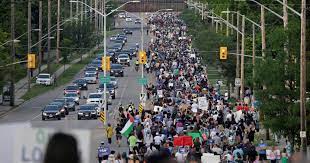 Thousands march in support of Muslim family killed in Canada Thousands march in support of Muslim family killed in Canada