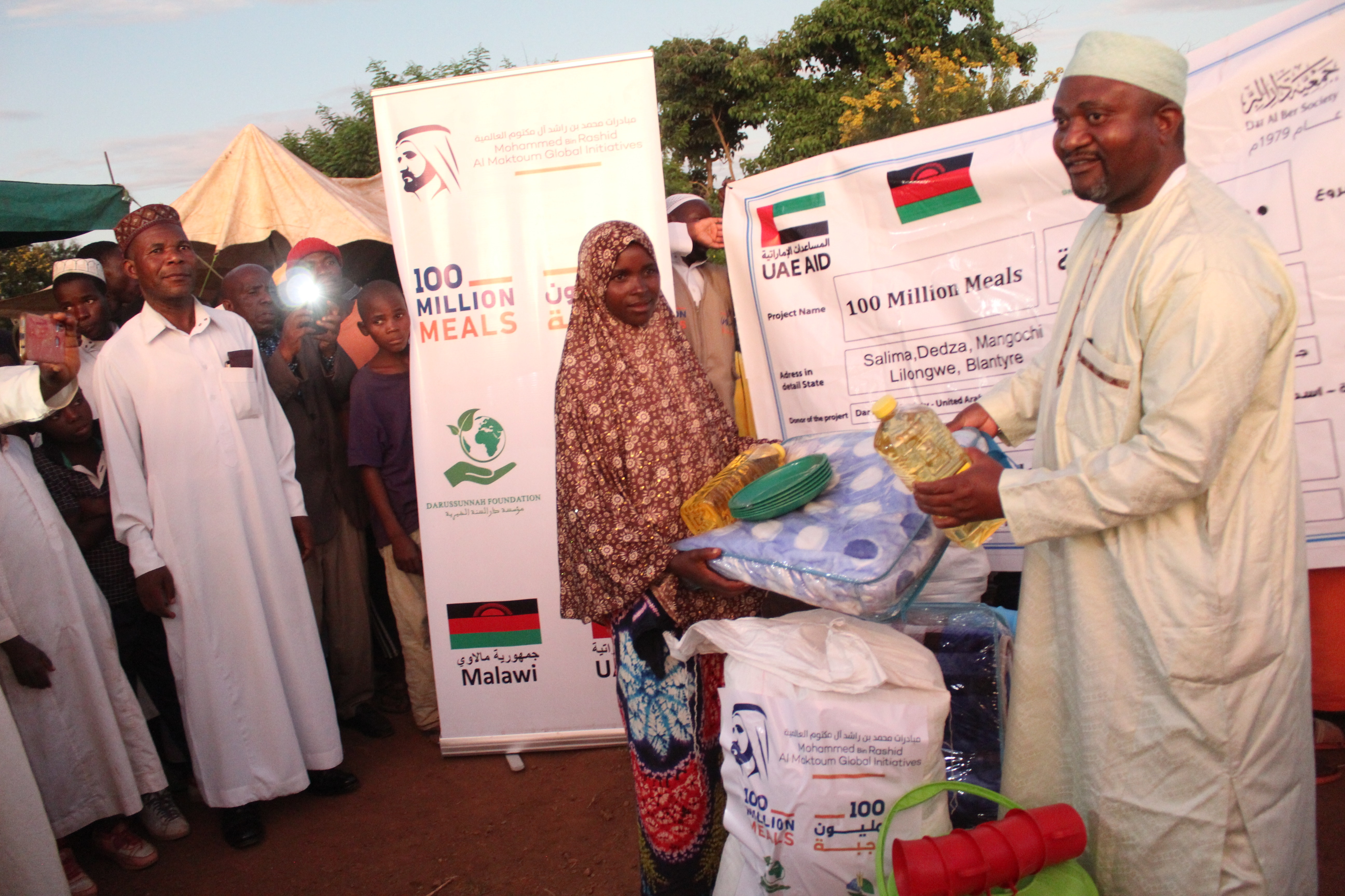 Darul Sunnah Foundation donates food items to survivors of cyclones