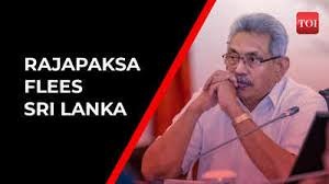 Sri Lankan president flees Sri Lankan president flees