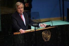 UN Chief says world is paralysed