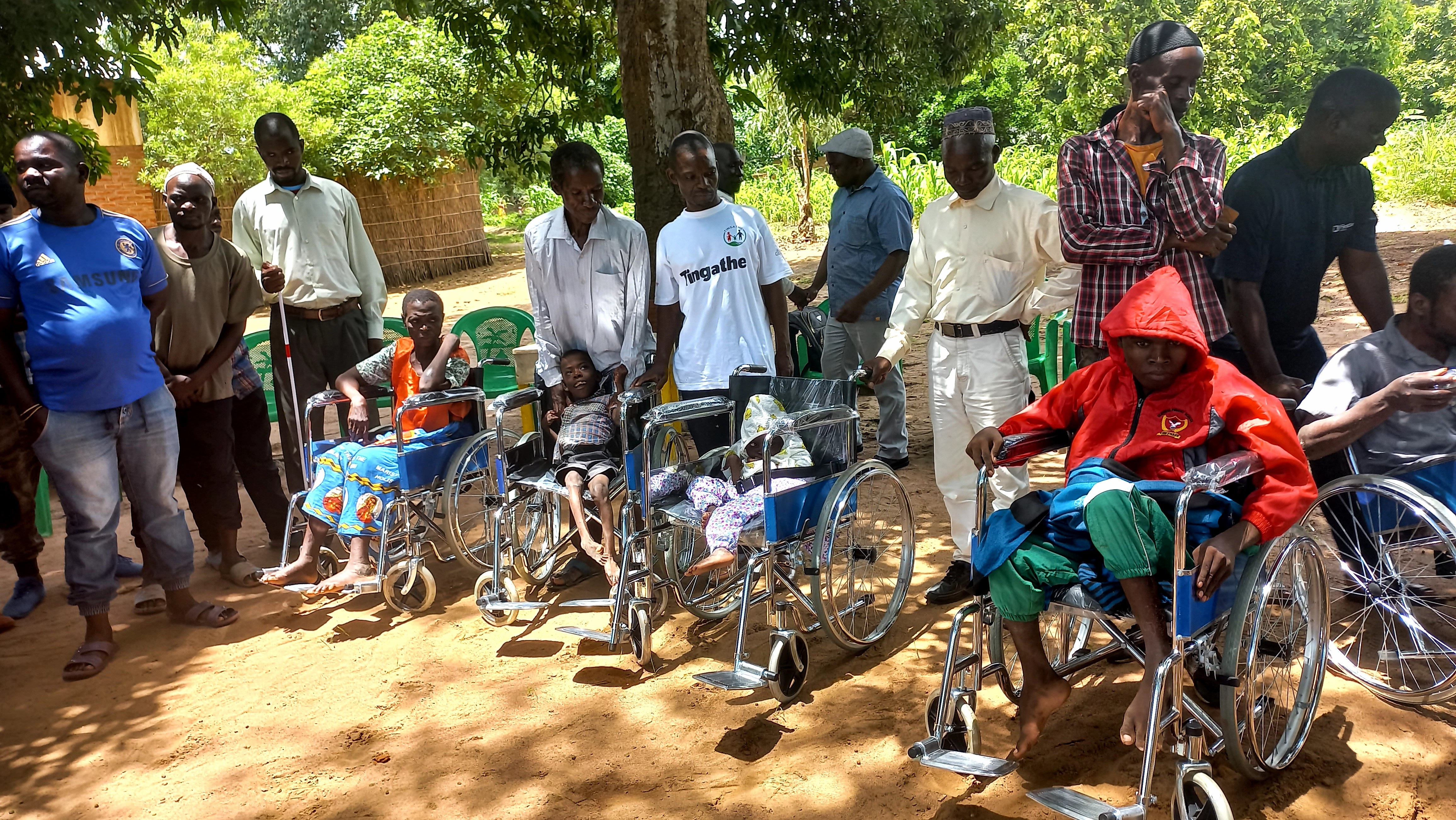 Muslim Association of Malawi reaches out to physical challenged children in Machinga Muslim Association of Malawi reaches out to physical challenged children in Machinga