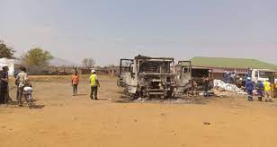 Fire Destroys Hundreds of Fertilizer Bags Fire Destroys Hundreds of Fertilizer Bags