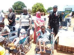 Amaanat Contractors Limited distributes Wheelchairs to People with Disabilities