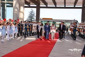 Malawi President in China Malawi President in China